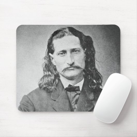 Marshal Wild Bill Hickok Old West Gunfighter Mousepad (Mit Mouse)