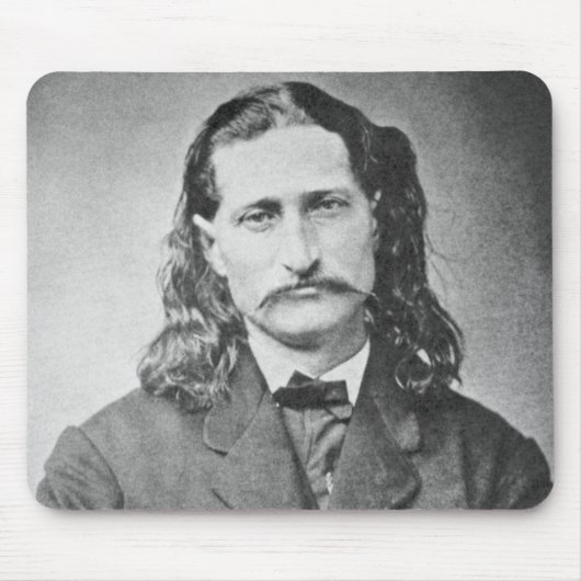 Marshal Wild Bill Hickok Old West Gunfighter Mousepad (Vorne)
