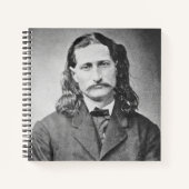 Marshal Wild Bill Hickok Old West Gunfighter Notizblock (Vorderseite)