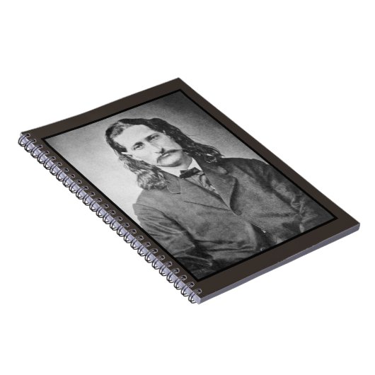 Marshal Wild Bill Hickok Old West Gunfighter Notizblock (Rechte Seite)