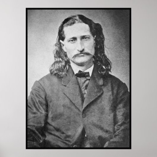 Marshal Wild Bill Hickok Old West Gunfighter Poster (Vorne)