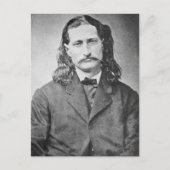 Marshal Wild Bill Hickok Old West Gunfighter Postkarte (Vorderseite)
