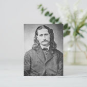 Marshal Wild Bill Hickok Old West Gunfighter Postkarte (Stehend Vorderseite)