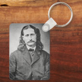 Marshal Wild Bill Hickok Old West Gunfighter Schlüsselanhänger (Rückseite)