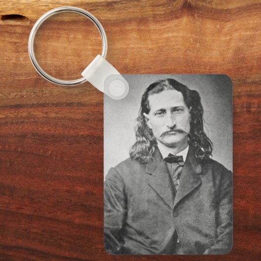 Marshal Wild Bill Hickok Old West Gunfighter Schlüsselanhänger (Vorderseite)