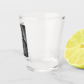 Marshal Wild Bill Hickok Old West Gunfighter Schnapsglas (Rechts)