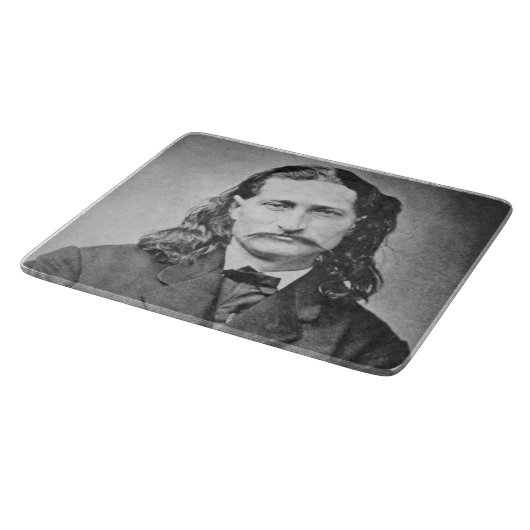 Marshal Wild Bill Hickok Old West Gunfighter Schneidebrett (Ecke)