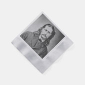 Marshal Wild Bill Hickok Old West Gunfighter Serviette (Ecke)