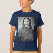 Marshal Wild Bill Hickok Old West Gunfighter T-Shirt (Vorderseite)