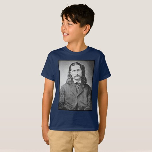 Marshal Wild Bill Hickok Old West Gunfighter T-Shirt (Vorne ganz)