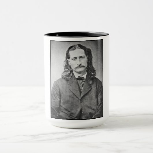 Marshal Wild Bill Hickok Old West Gunfighter Tasse (Zentrum)