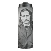 Marshal Wild Bill Hickok Old West Gunfighter Thermosbecher (Vorderseite)