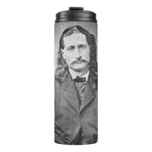 Marshal Wild Bill Hickok Old West Gunfighter Thermosbecher (Vorderseite)