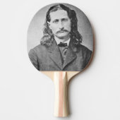 Marshal Wild Bill Hickok Old West Gunfighter Tischtennis Schläger (Vorderseite)