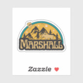 Marshall, Alaska Sticker (Blatt)
