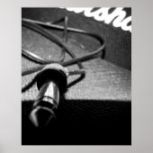 Marshall Amp & Jack Lead (Schwarz-Weiß-Version) Poster (Vorne)