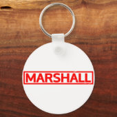 Marshall-Briefmarke Schlüsselanhänger (Vorderseite)