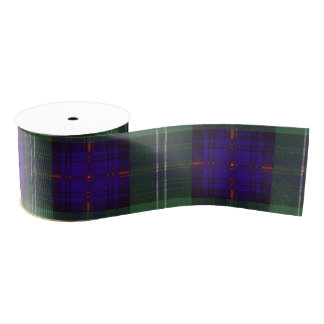 Marshall-Clan karierter schottischer Kilt Tartan Ripsband