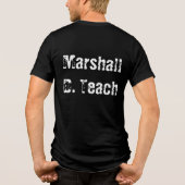 Marshall D. Teach Tri-Blend Shirt (Rückseite)