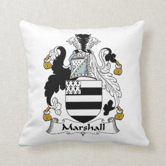 Marshall-Familienwappen Kissen