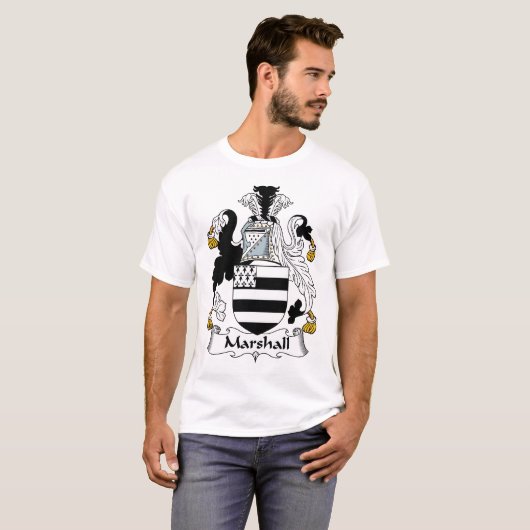 Marshall-Familienwappen T-Shirt (Vorne ganz)