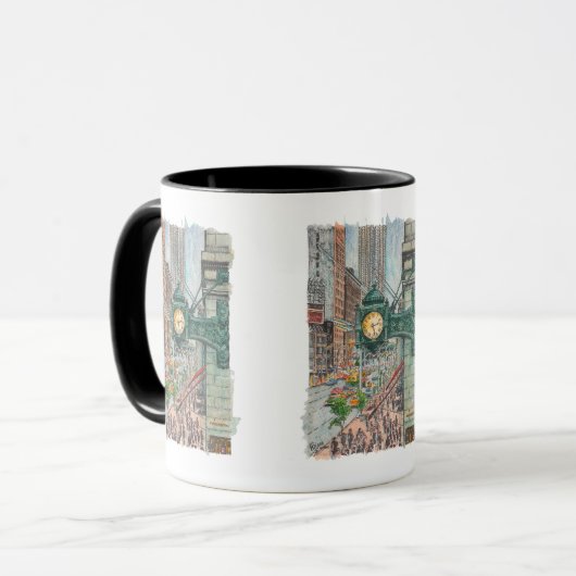 Marshall Field, Marshall Field Tasse (Vorderseite Links)