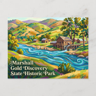 Marshall Gold Discovery State Historic Park Postkarte