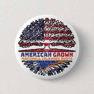 Marshall Islands American USA Vereinigte Staaten Button