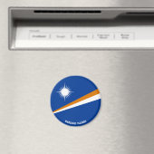 Marshall Islands Flag Charming Patriotic Magnet (In Situ (Geschirrspüler))