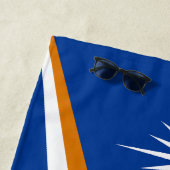 Marshall Islands Flag Splendid Patriotic Strandtuch (Beispiel)