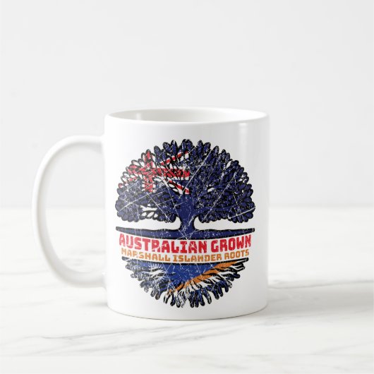 Marshall Islands Islander Australien Kaffeetasse (Links)