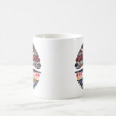 Marshall Islands Marshall Islander British UK Tree Kaffeetasse (Mittel)