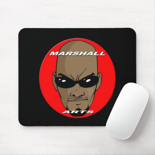 Marshall-Kunst-Logo Mousepad (Mit Mouse)