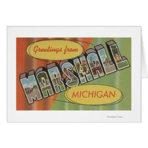 Marshall, Michigan - große Buchstabe-Szenen