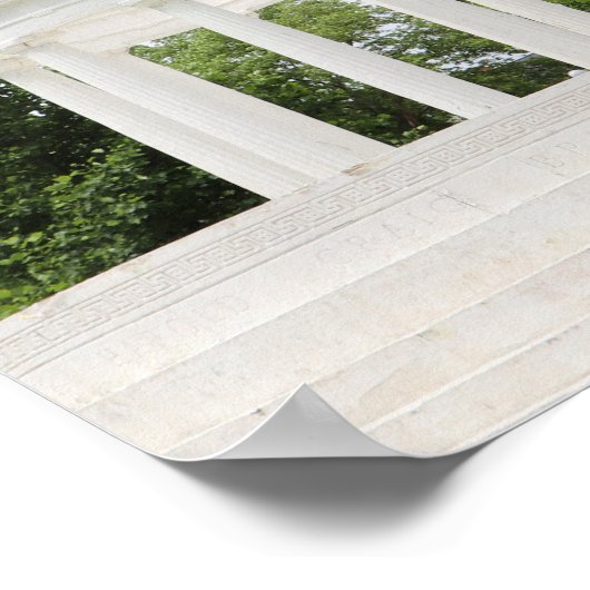 Marshall Michigan Pride Rainbow  Poster (Ecke)