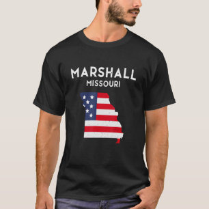 Marshall Missouri USA Staat America Travel Missour T-Shirt