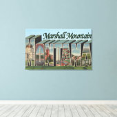 Marshall Mountain, Montana Leinwanddruck (Insitu (Holzboden))