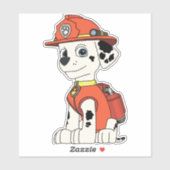 Marshall-Paw Patrol Aufkleber (Blatt)