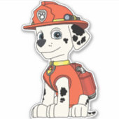Marshall-Paw Patrol Aufkleber (Vorderseite)