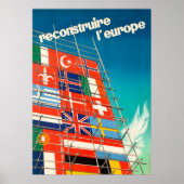 Marshall-Plan-Plakat Poster (Vorne)