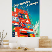 Marshall-Plan-Plakat Poster (Küche)