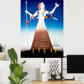 Marshall-Plan-Plakat Poster (Heimbüro)