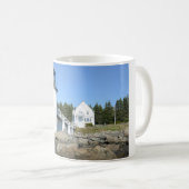 Marshall Point Leuchtturm in Maine Kaffeetasse (VorderseiteRechts)