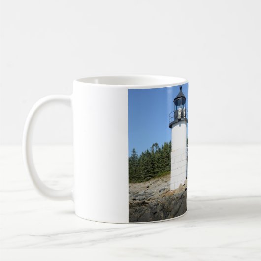 Marshall Point Leuchtturm in Maine Kaffeetasse (Links)