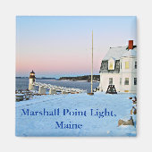 Marshall Point Light, Maine Magnet (Vorne)