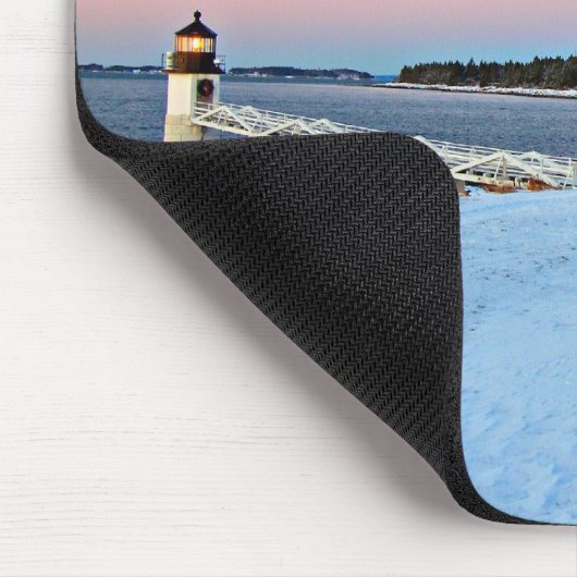 Marshall Point Light, Maine Mousepad (Ecke)