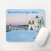 Marshall Point Light, Maine Mousepad (Mit Mouse)