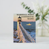 Marshall Point Light, Maine Postcard Postkarte (Stehend Vorderseite)