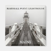 Marshall Point Light, Port Clyde Maine Magnet (Vorne)