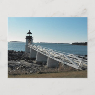 Marshall Point Lighthouse 5 Postkarte